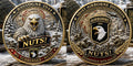 Bastogne 1944 “NUTS!” Commemorative Metal Medal