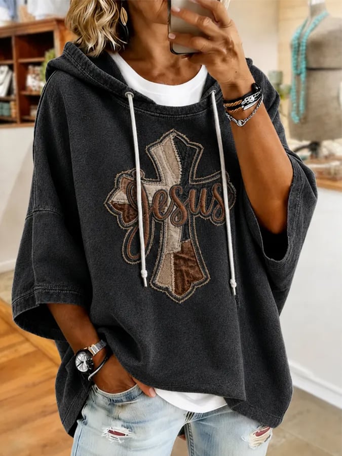 Women's Faith Print Top