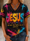 Women'S Faith Print T-Shirt