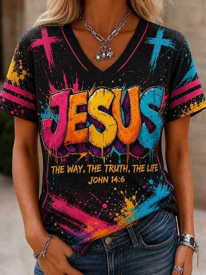Women'S Faith Print T-Shirt