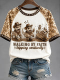 Women's "Acting with Integrity" Crew Neck Short Sleeve T-Shirt
