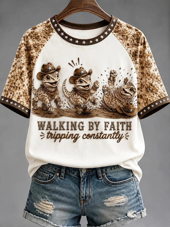 Women's "Acting with Integrity" Crew Neck Short Sleeve T-Shirt