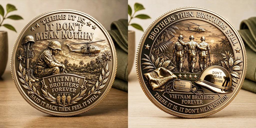 Vietnam Brothers Forever Commemorative Coin
