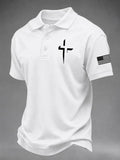 Men's Retro Print Short-Sleeve T-Shirt