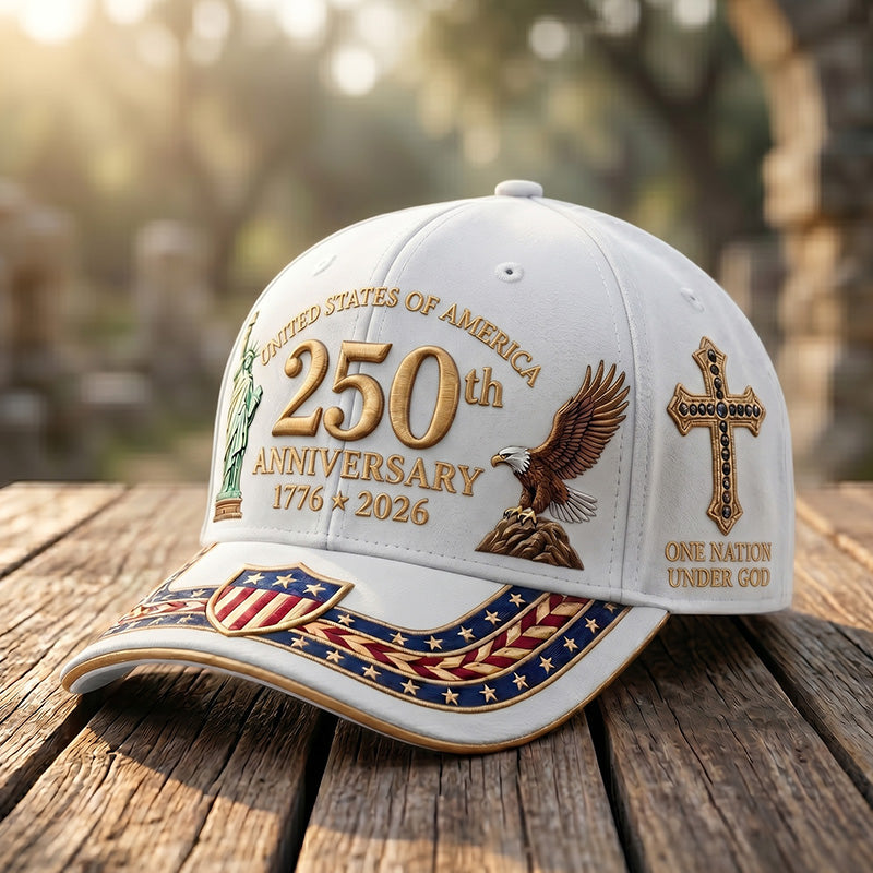 United States 250th Anniversary Commemorative Cap