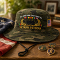 Vietnam Veteran Camo Bucket Hat