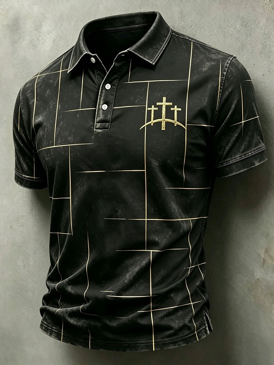 Men's Faith Short-Sleeve Polo Shirt