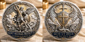 Saint Michael Protect Us Commemorative Metal Medal