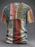 Men's Vintage Faith Faux-Linen T-shirt