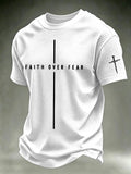 Men's  “Faith” waffle knit T-shirts