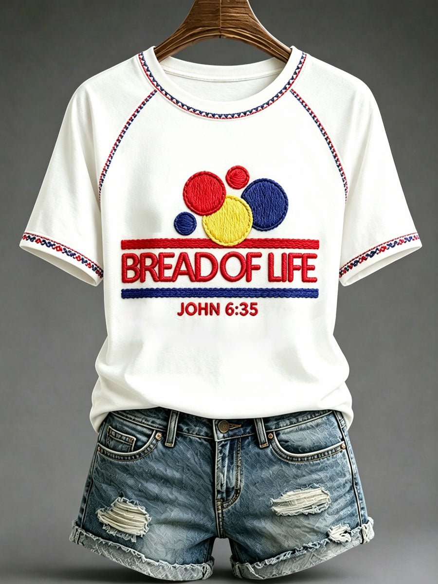 Women's Funny Christian Jesus Printed Casual Tops