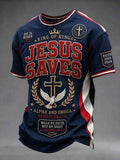 Men's Casual Printed Top