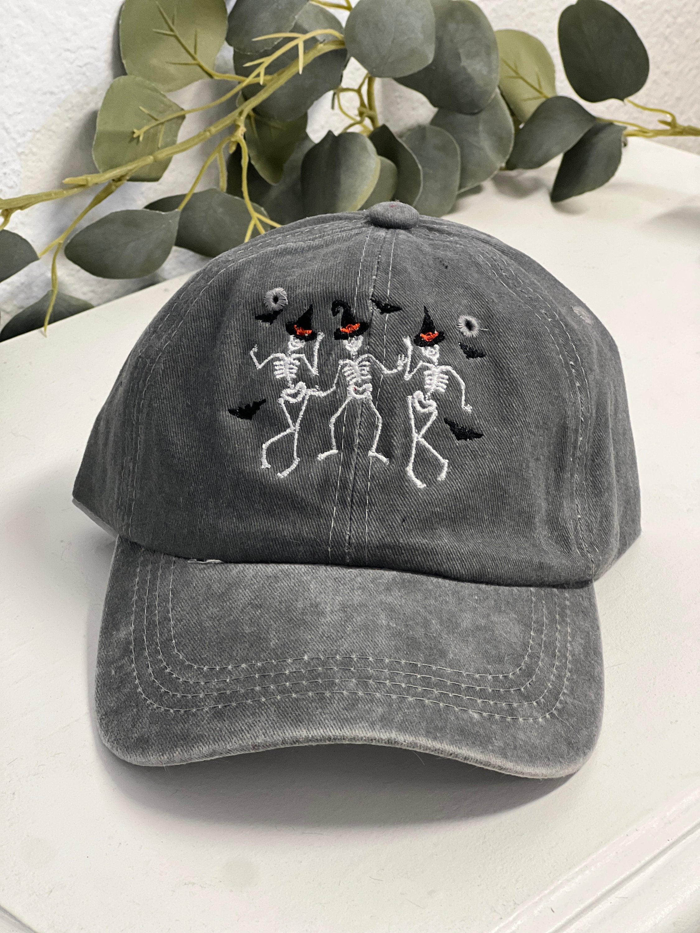 Unisex Skeleton Printed Hat