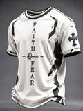 Men's"Faith Over Fear" Faith Casual T-shirt