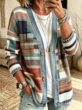 Women's Casual Printed Cardigan