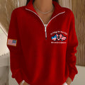 Women's Red Friday Printed Casual Sweatshirt