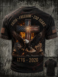Men's "Faith" Print Top