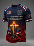 Men's Vintage USA 250th Anniversary Graphic T-Shirt