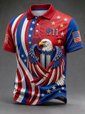🕯️Men's 911 Memorial Short-Sleeve Polo Shirt