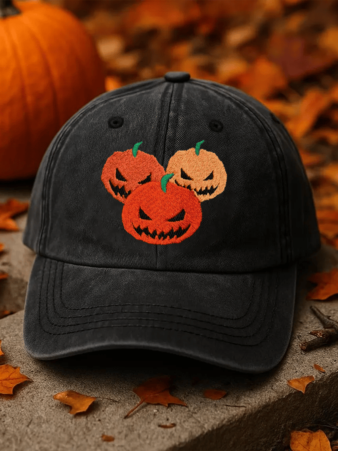 Fall Print Hat