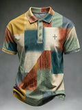 Men's Retro Faith Short-Sleeve Polo Shirt