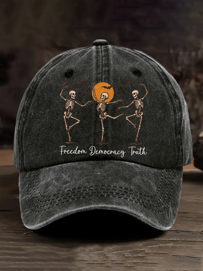 Unisex Halloween FDT Print Baseball Cap