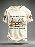 Men's Faith Printing  T-Shirts