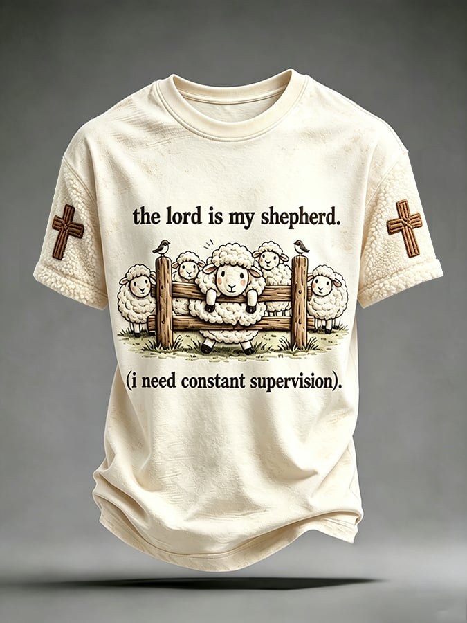 Men's Faith Printing  T-Shirts