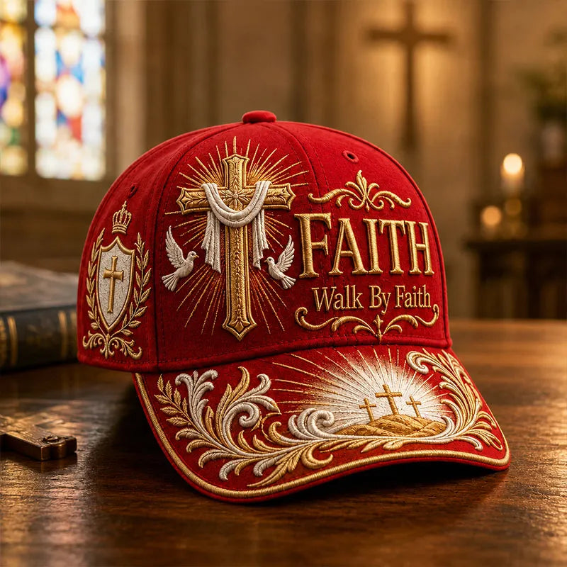 American Vintage Faith Cross Baseball Cap