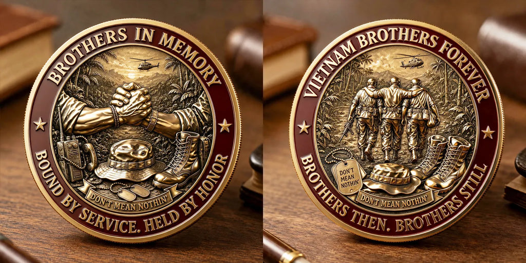 Vietnam Brothers Forever Commemorative Coin