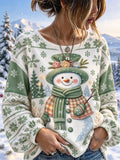 Women's Casual Printed Loose Top