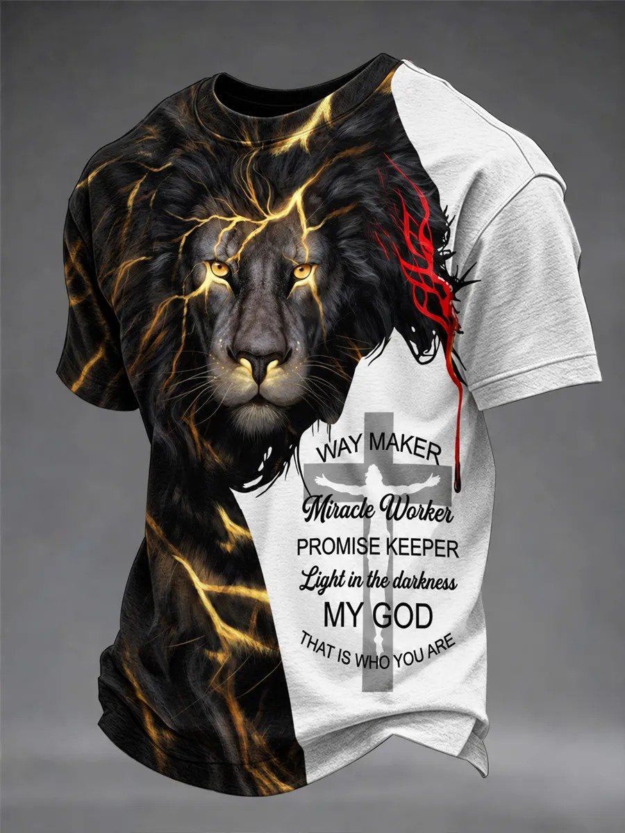 Men's Faith Print Short-Sleeve T-Shirt