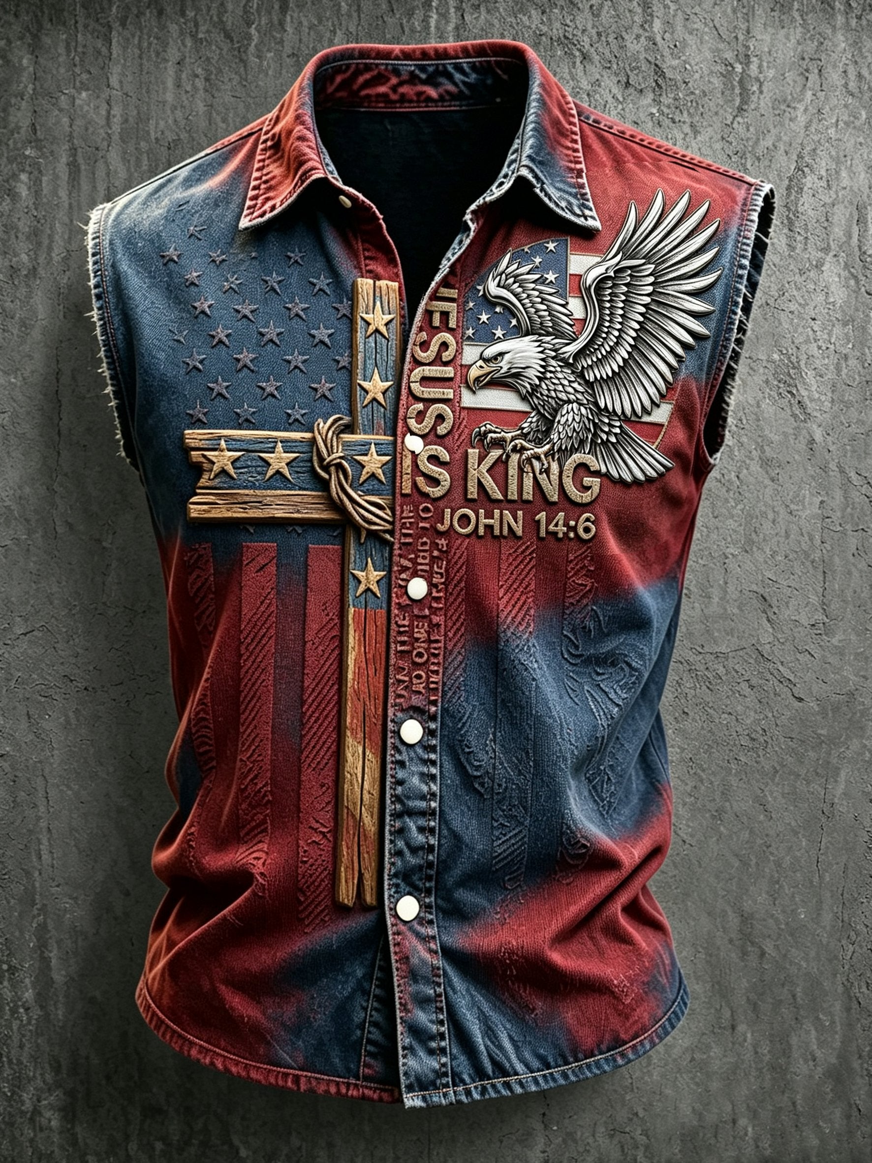 Men's "Faith" Print Tank Top