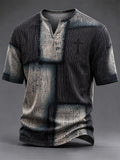 Men's Vintage Faith Faux-Linen T-shirt