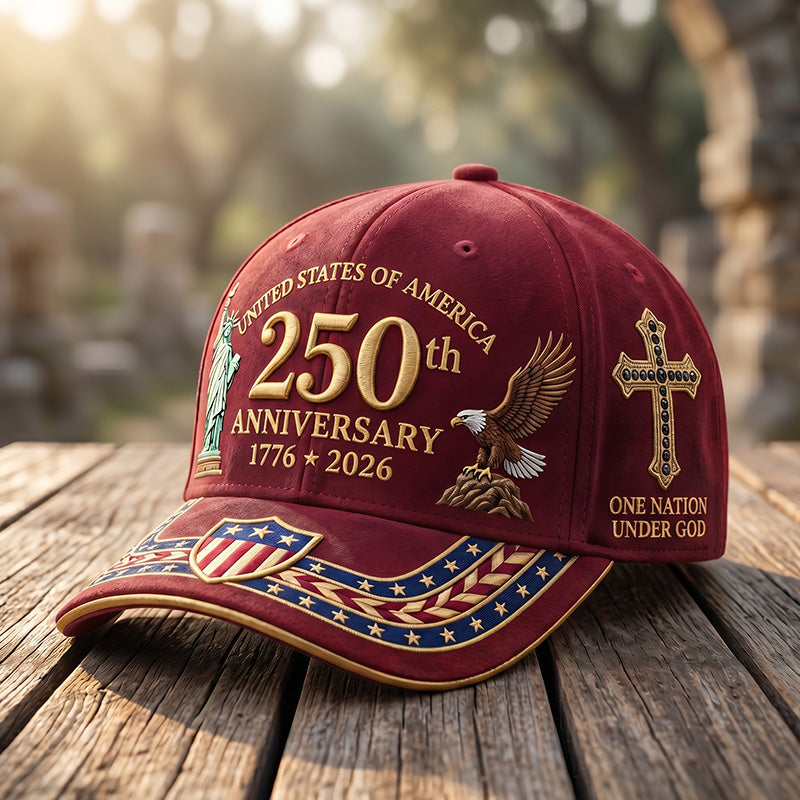 United States 250th Anniversary Commemorative Cap