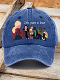 It'S Just A Bus Printed Baseball Cap