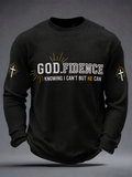 Men's Faith-Print Casual Top