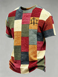 Men's Retro Print Short-Sleeve T-Shirt