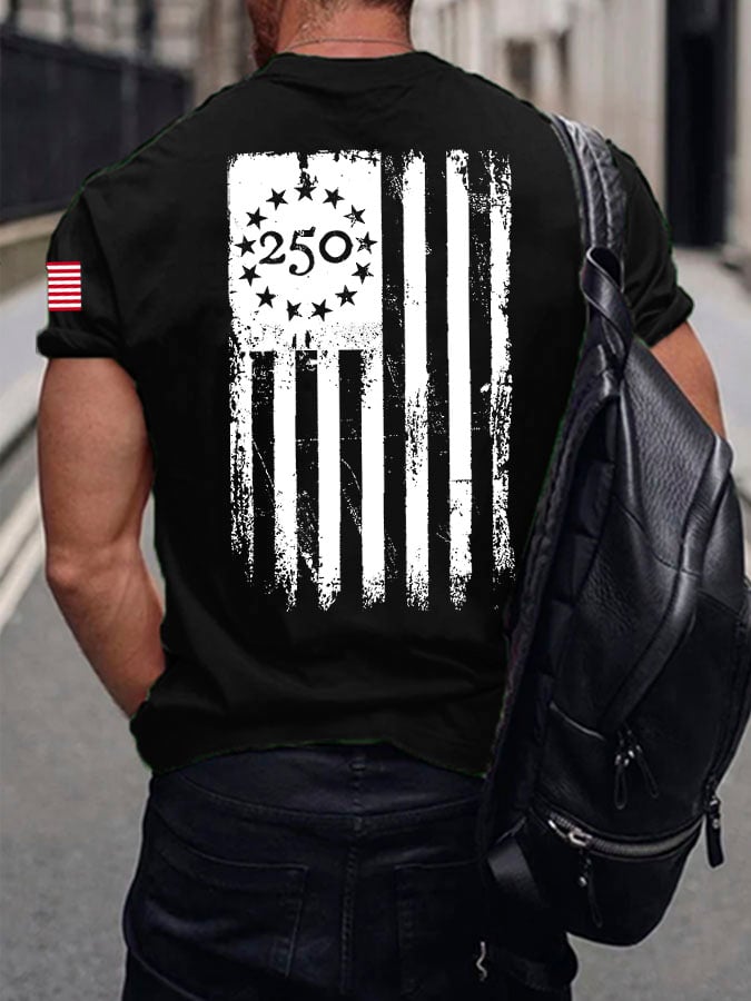 Men's America 250th Anniversary We The People Print T-Shirt