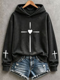 Women's Faith Cross Hoodie