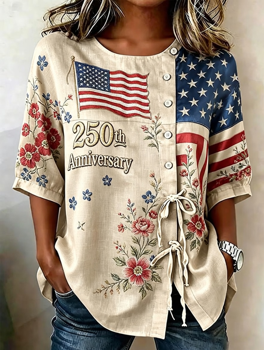 Women's America's 250th Anniversary Casual Top