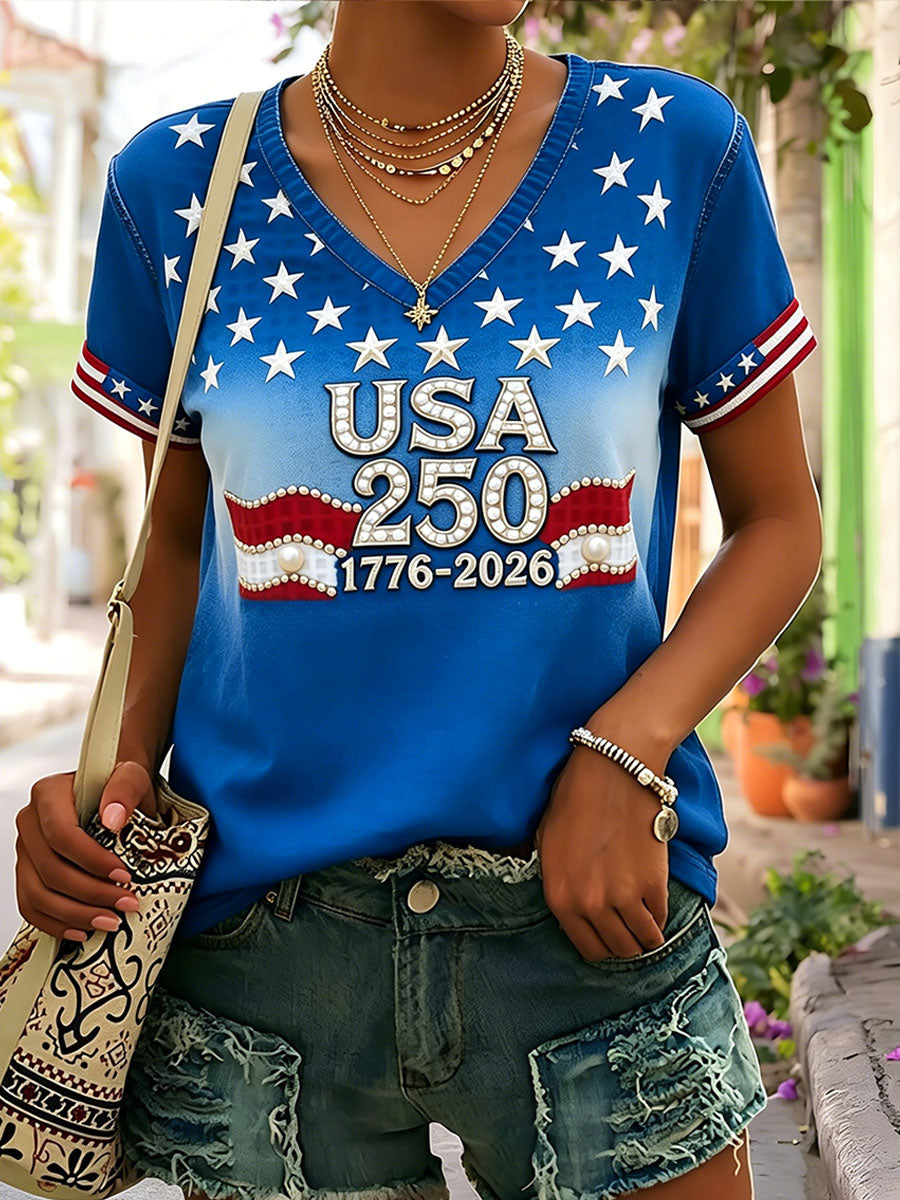 Women's USA 250th Anniversary T-Shirt