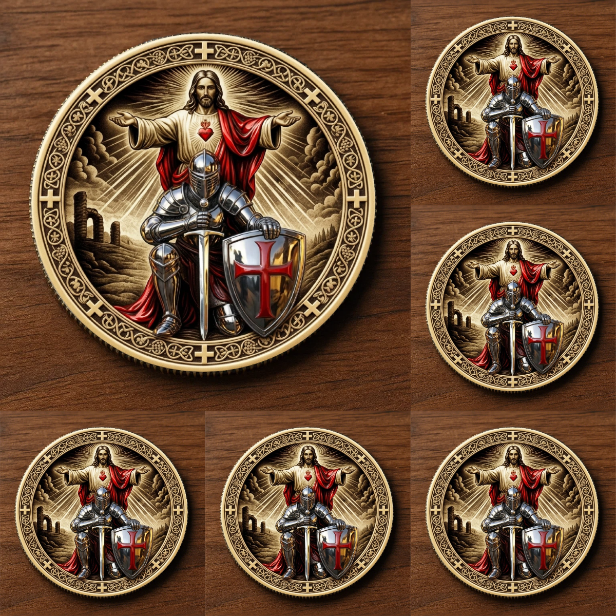 🏆Flash Sale 60% OFF - ✨ Sacred Guardian Commemorative Metal Medal