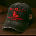 Red Friday Veterans Print Hat