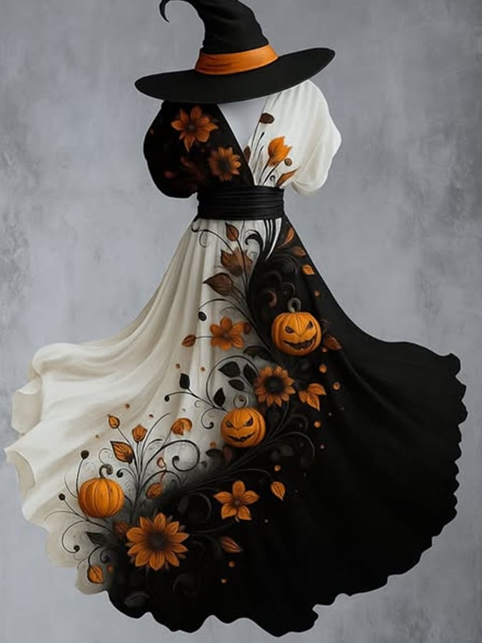 Women's Blood Stain Skull Dress