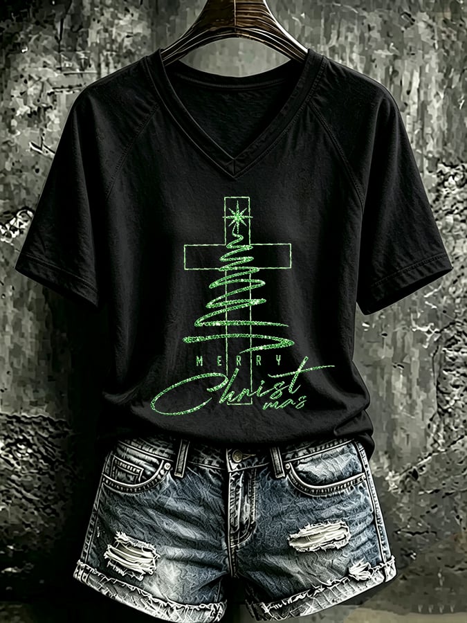Women's Casual Printed Short-Sleeve T-Shirt