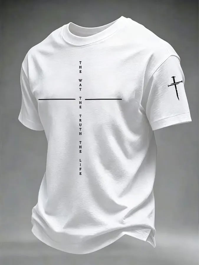 Men's Faith Print T-Shirt