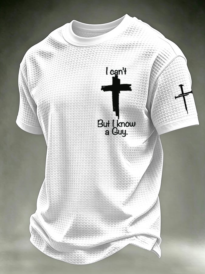 Men's  “Faith” waffle knit T-shirts