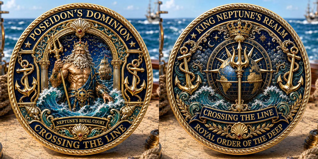 Poseidon’s Dominion Commemorative Metal Medal