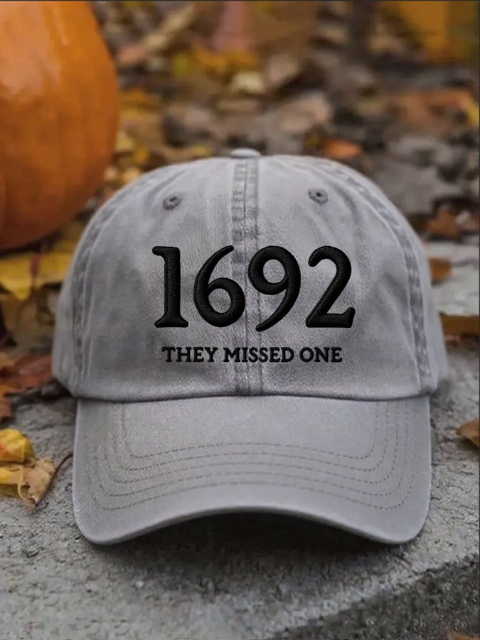 Unisex 1692 They Missed One Baseball Cap
